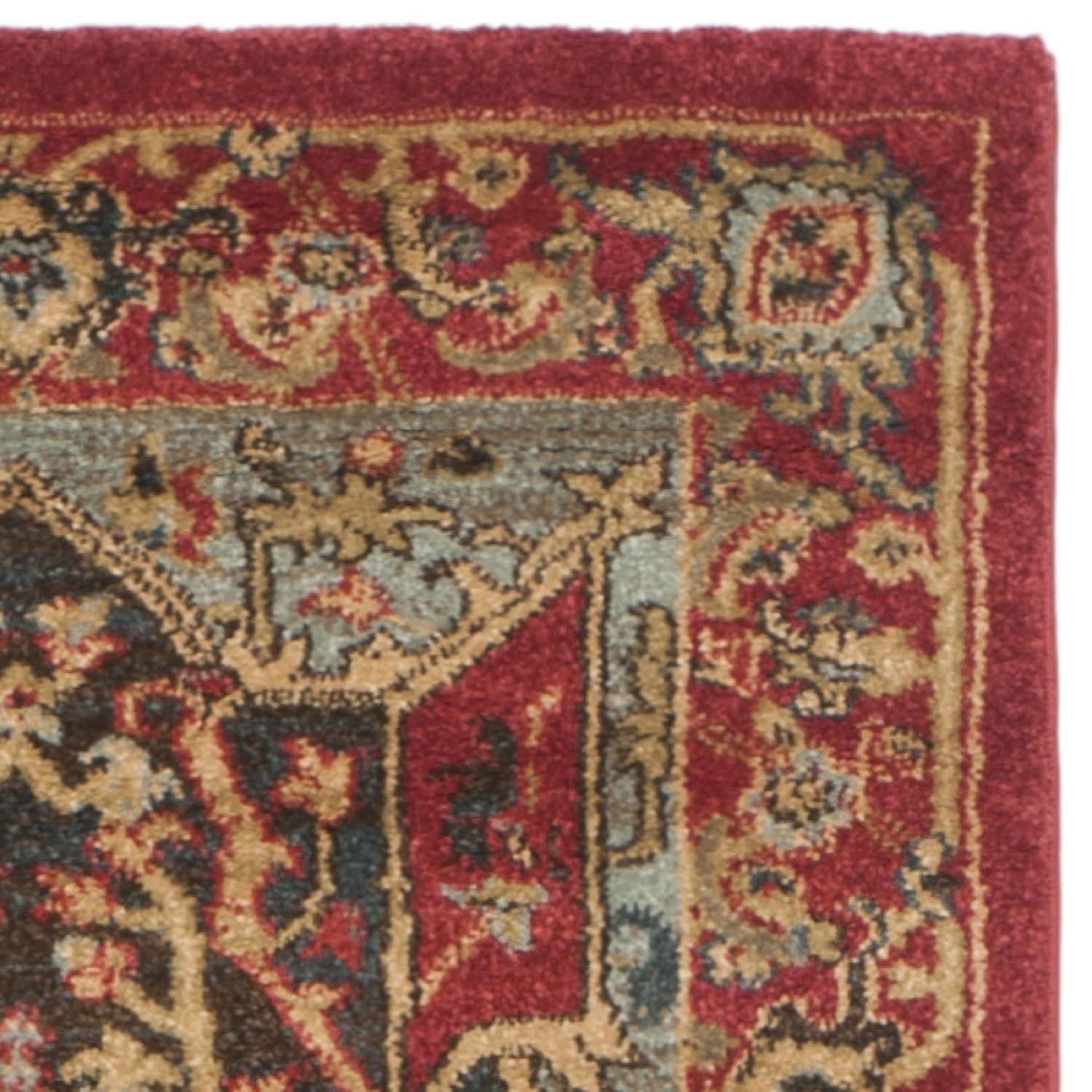 Mahal MAH625 Power Loomed Indoor Runner Rug - Red/Red - 2'2"x10' - Safavieh.