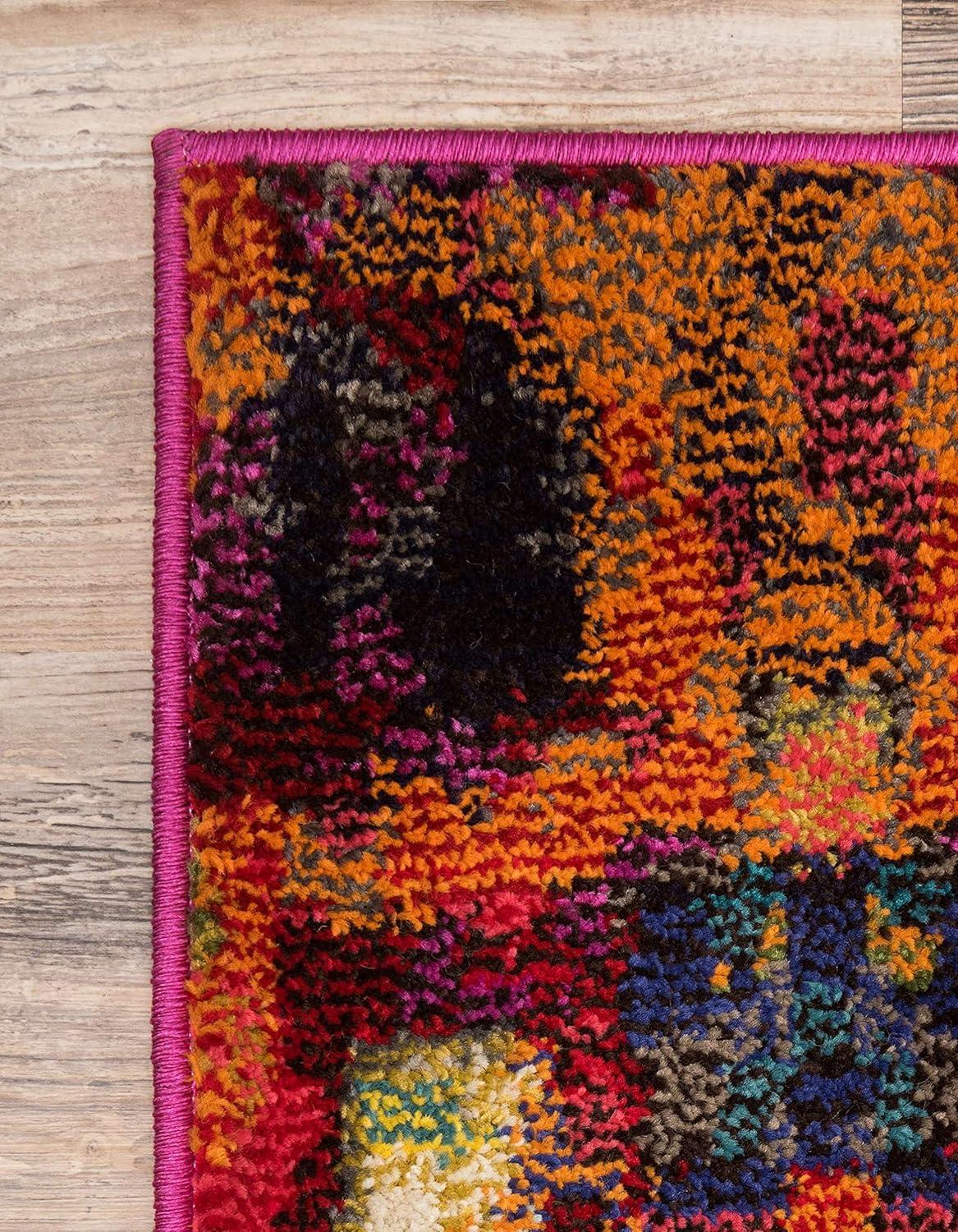 Unique Loom 8' 0 x 10' 0 Jardin Ivy Multi Area Rug