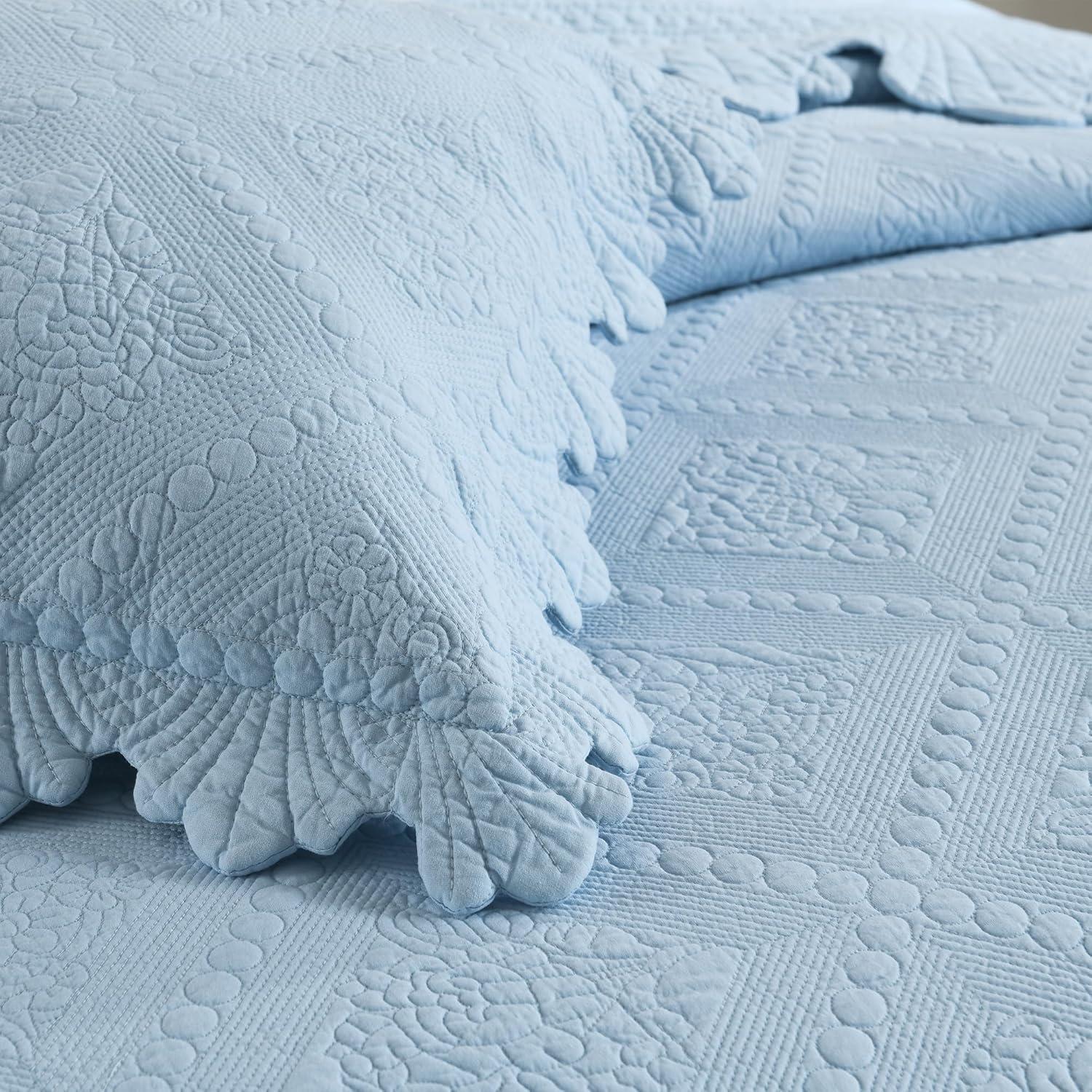 MarCielo Tkembroidery Cotton Abstract Quilt Set
