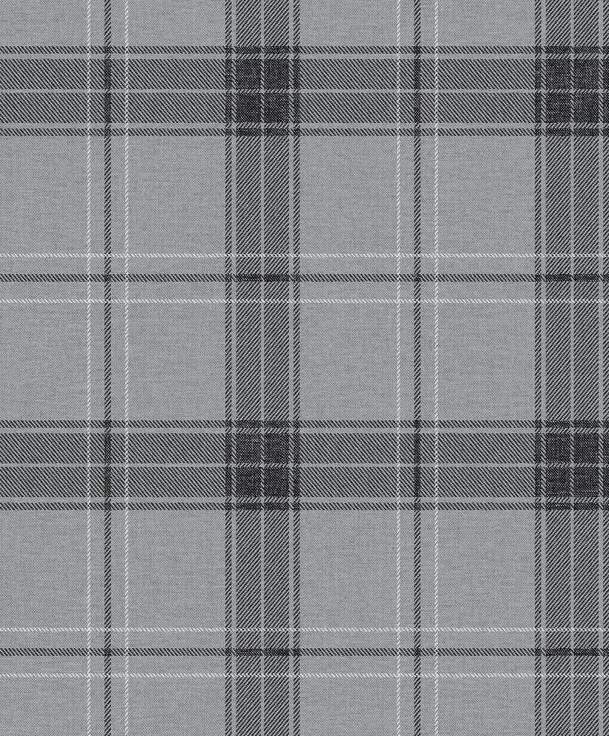 Greyscale Plaid Self-Adhesive Vinyl Wallpaper Roll