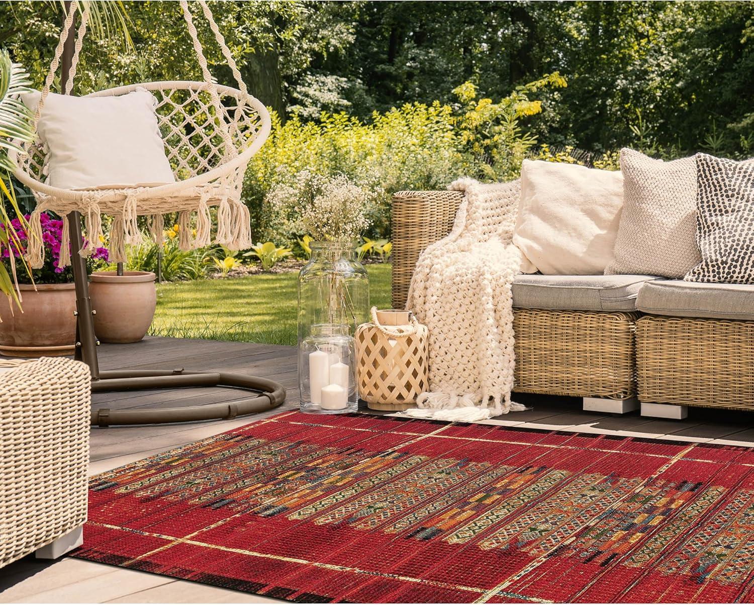 Liora Manne Marina Stripes Indoor/Outdoor Rug..