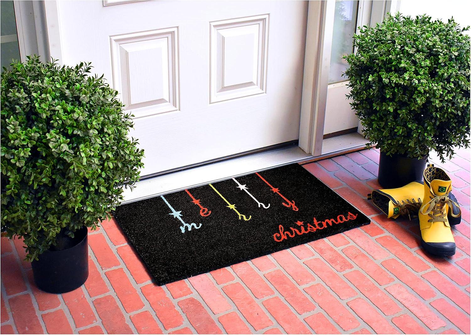 Calloway Mills Non-Slip Holiday Outdoor Doormat