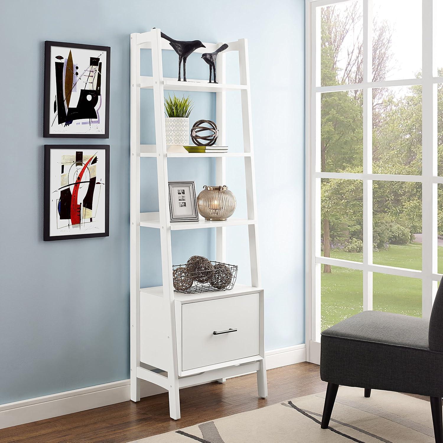Stiles Narrow Etagere Bookcase