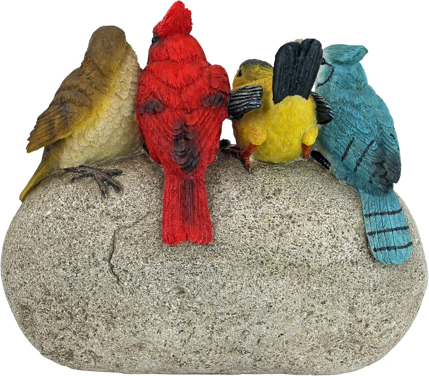 Design Toscano Birdy Welcome Sign Garden Stone Statue
