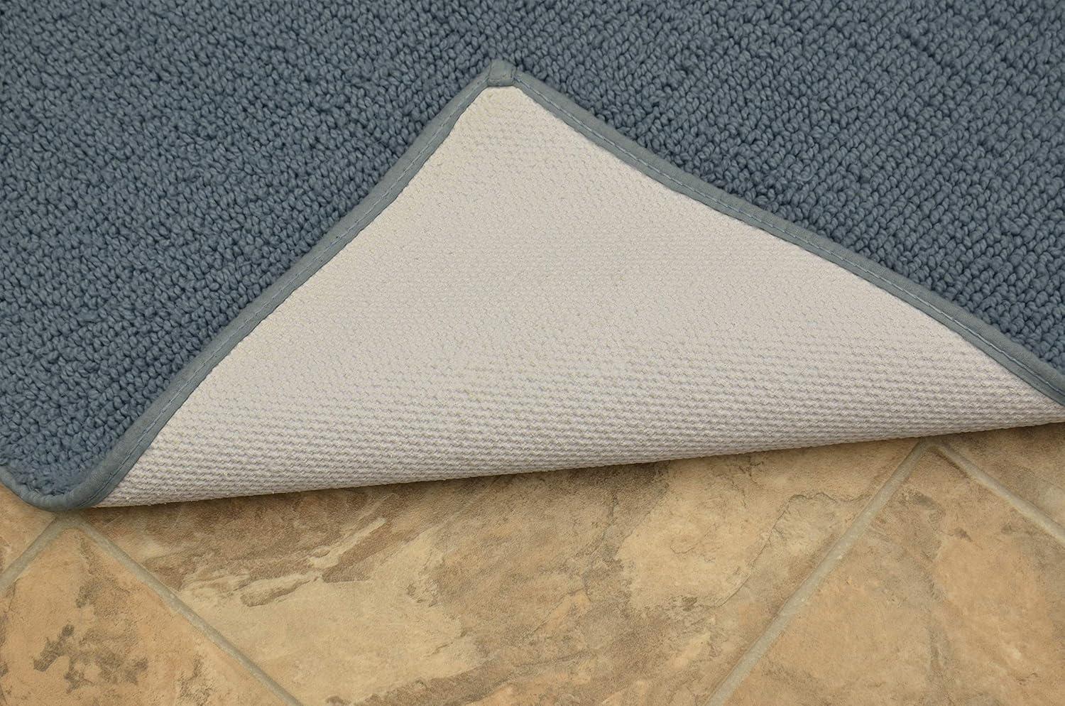 Queen Cotton Washable Bath Rug - Garland