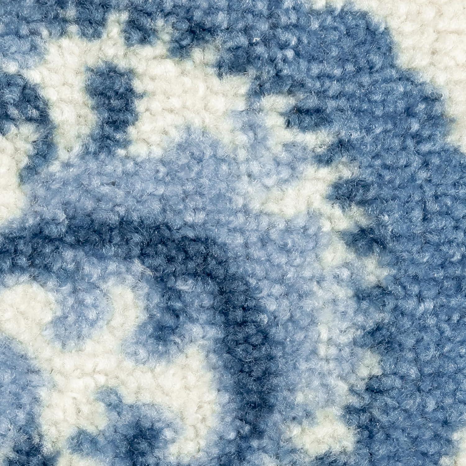 Hertel Floral Blue Area Rug