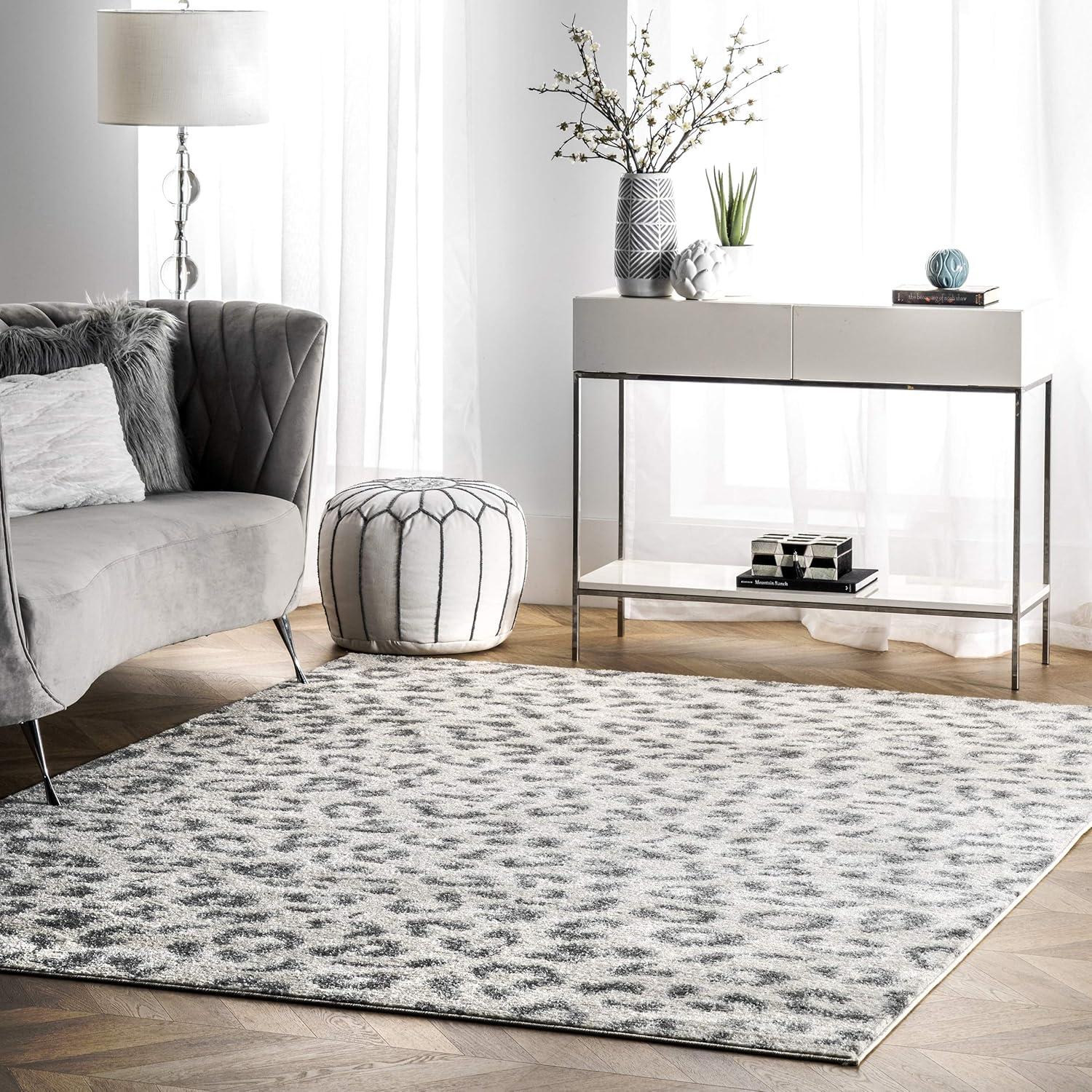 Nuloom Annette Modern Leopard Print Area Rug