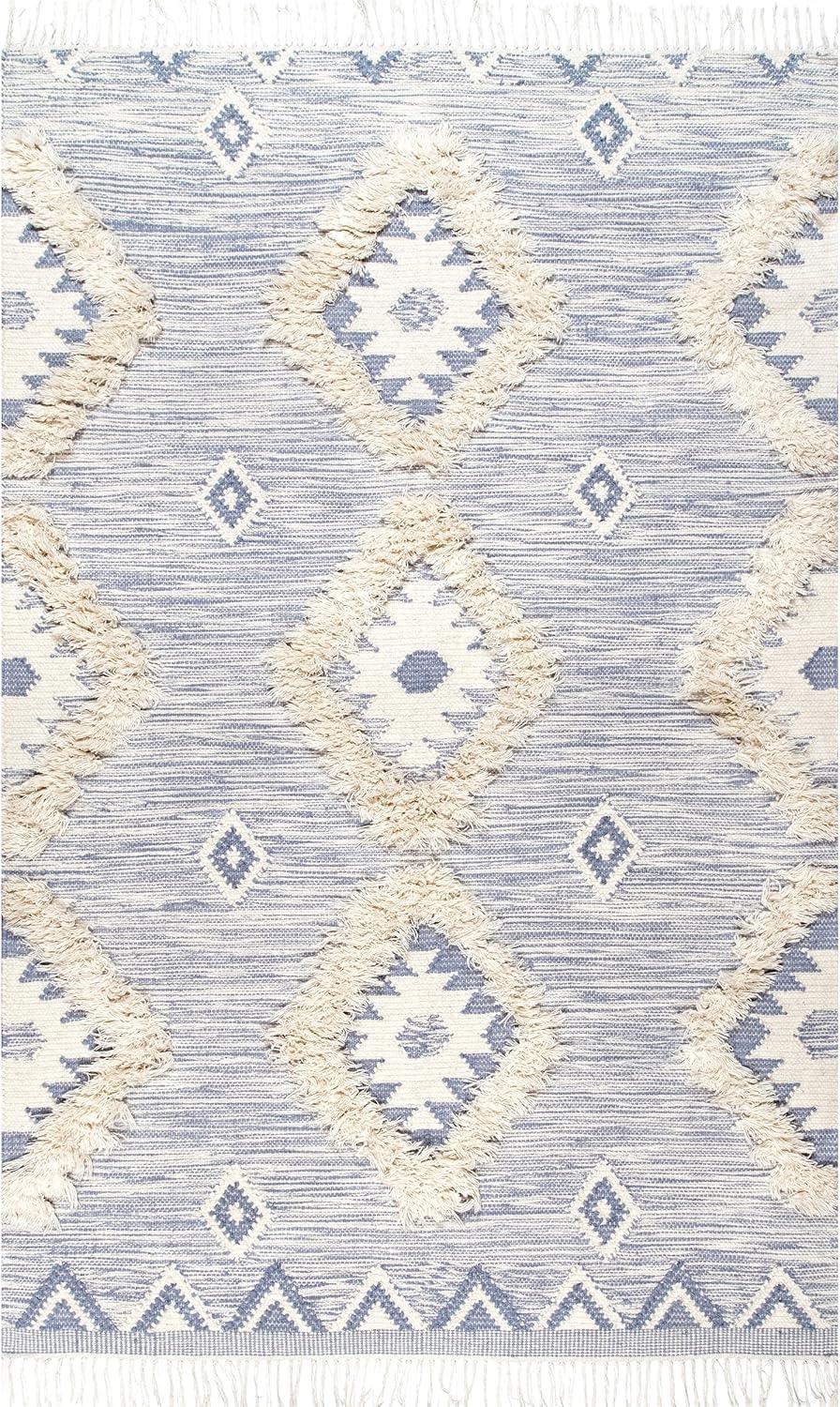 Nuloom Savannah Moroccan Tasseled Wool Indoor Area Rug