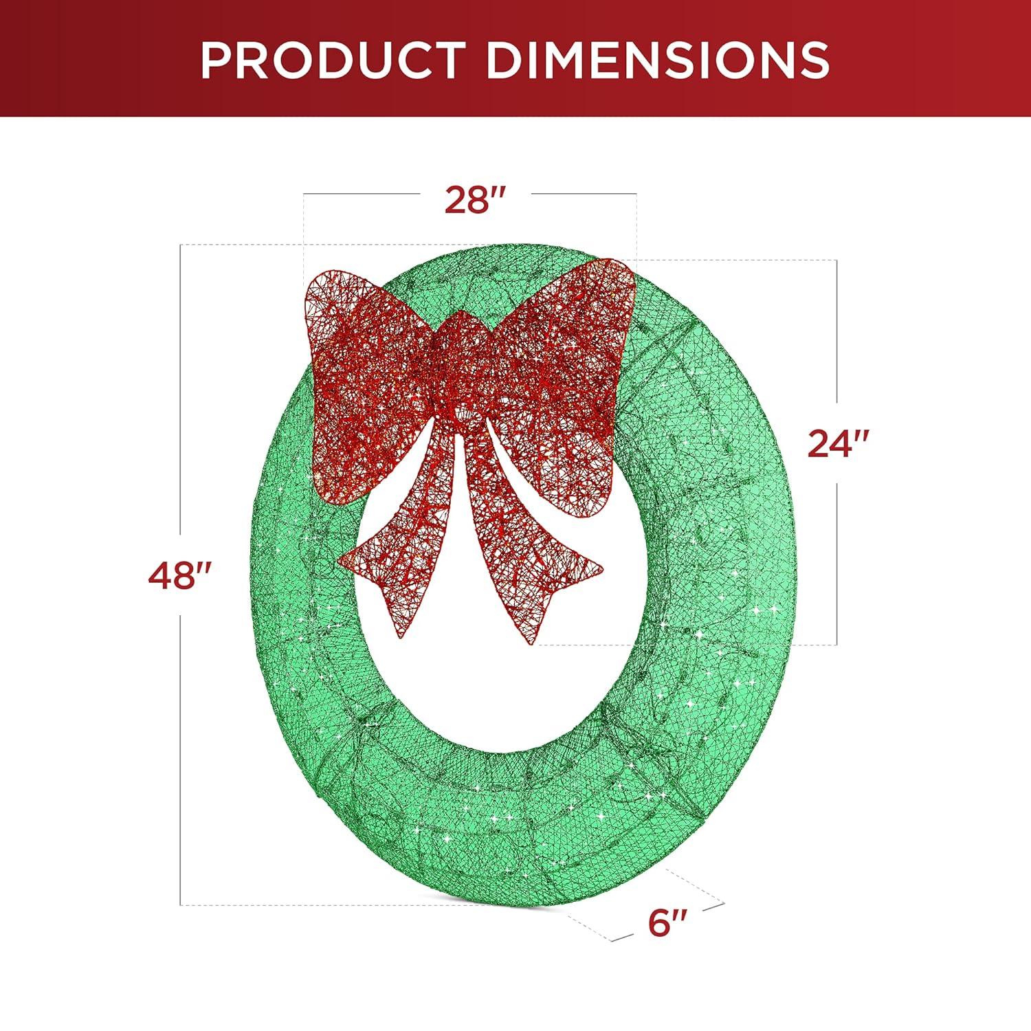 The Holiday Aisle® Faux 48'' Wreath