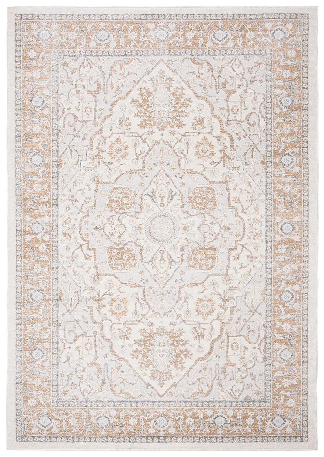 SAFAVIEH Isabella Patrick Oriental Area Rug, Cream/Beige, 9' x 12'