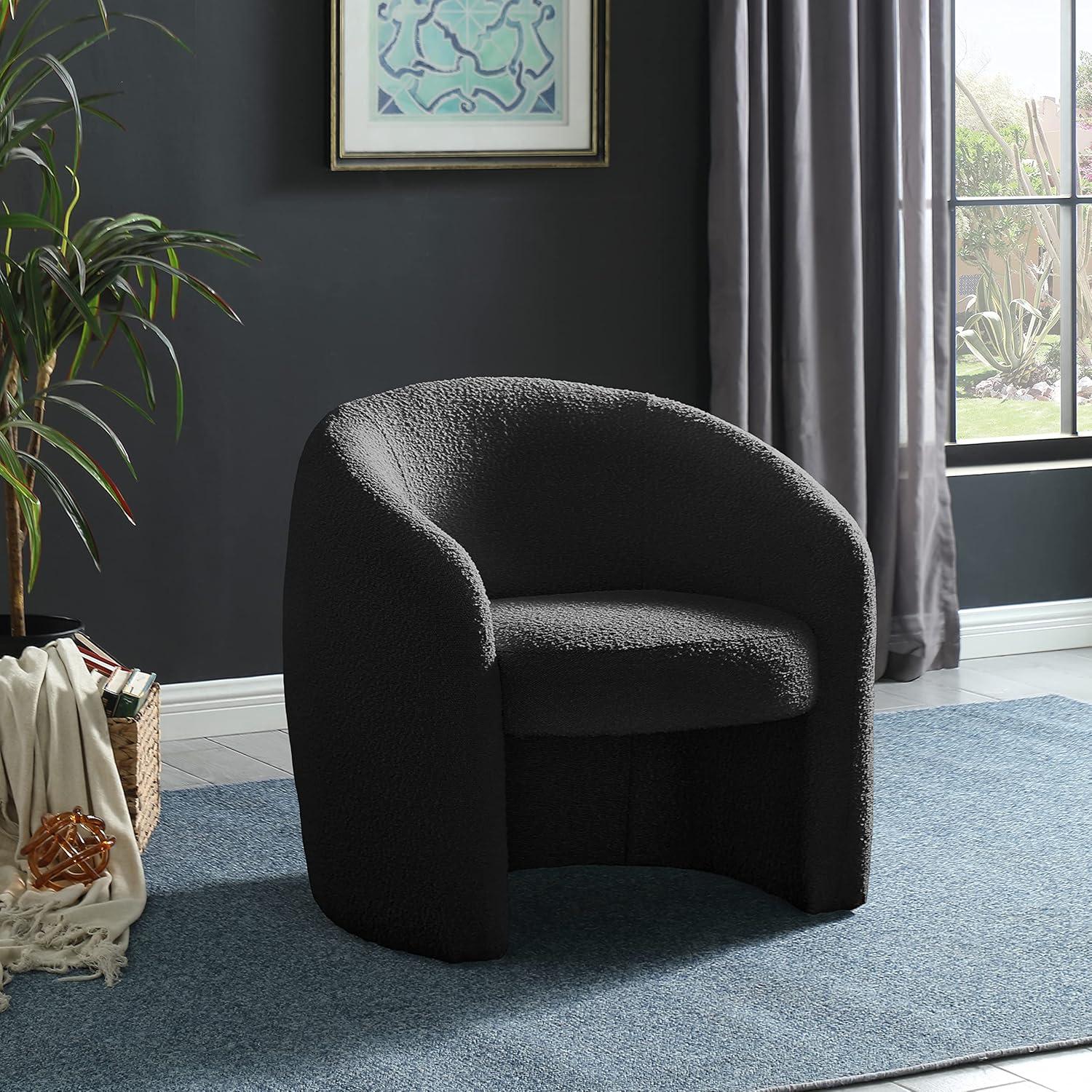 Hudhayfah Upholstered Barrel Chair