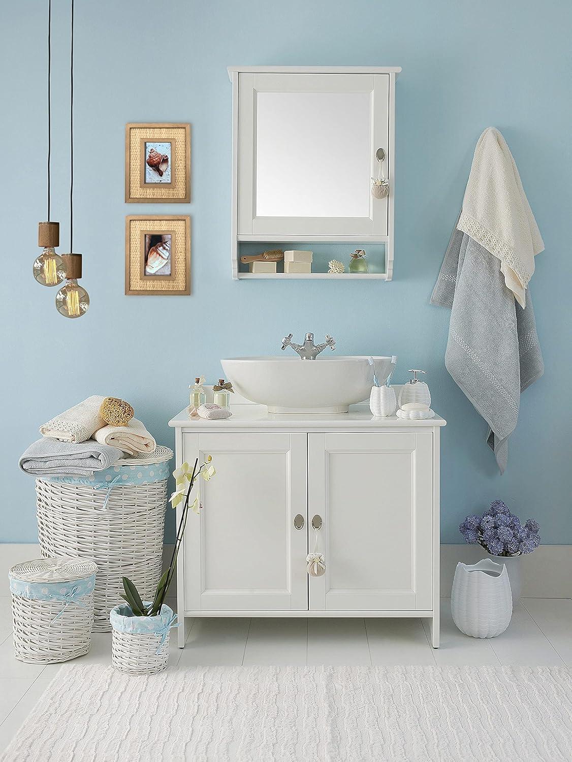 Rattan and Wood Picture Frame for 5x7 Inch Photos | Coastal or Boho Picture Frame | Tabletop Stand and Wall Mount | Single Display or Gallery Wall