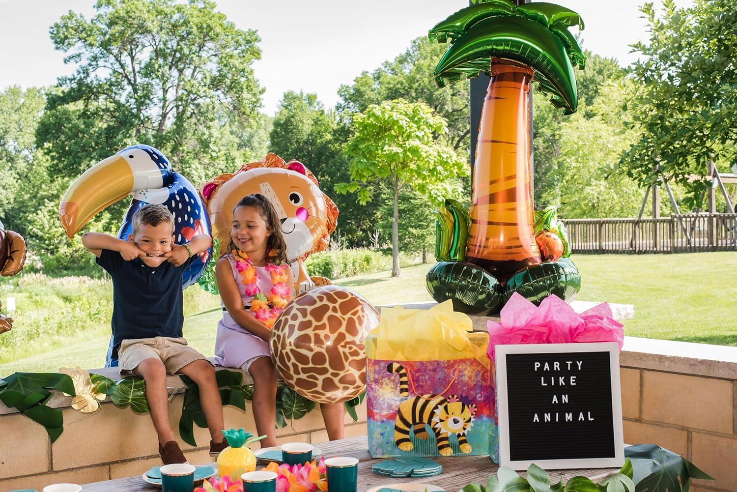 Anagram 4246711 Palm Tree Airloonz Foil Mylar Party Balloon, 56", Multicolor, Pack of 1