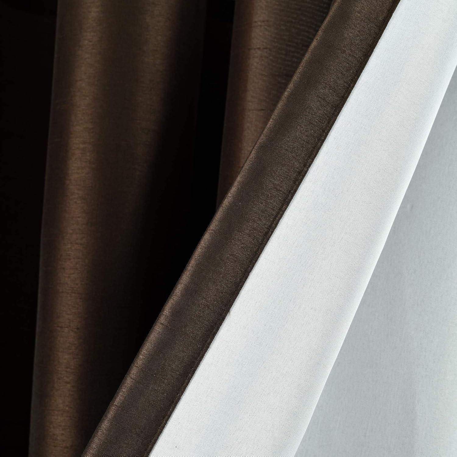 Lush Decor Terra Semi-Sheer Rod Pocket Curtain Panels (Set of 2)