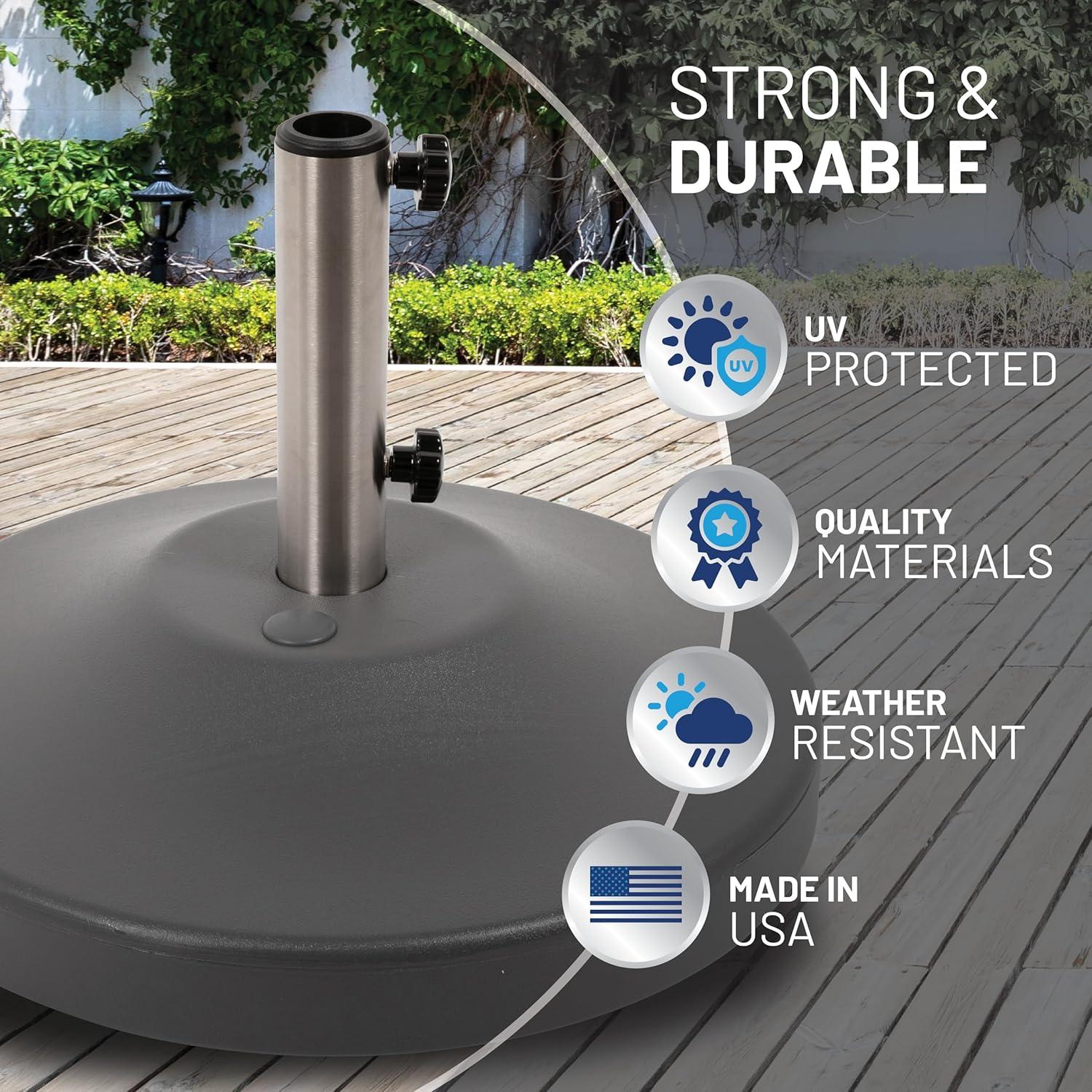 US Weight Fillable Free Standing Umbrella Base