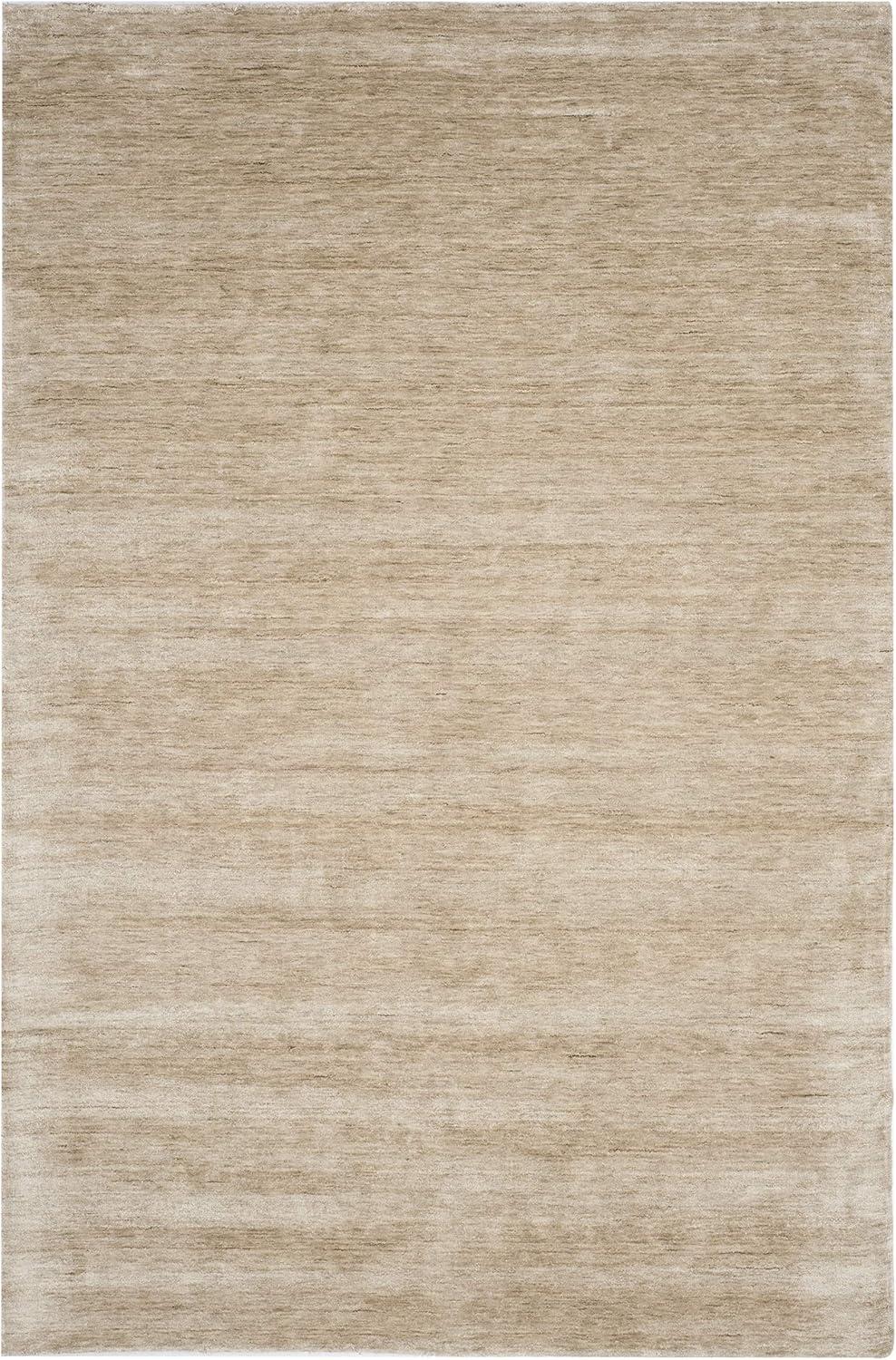 Jessup Hand Loomed 80% Art Silk And 20% Cotton Solid Color Rug
