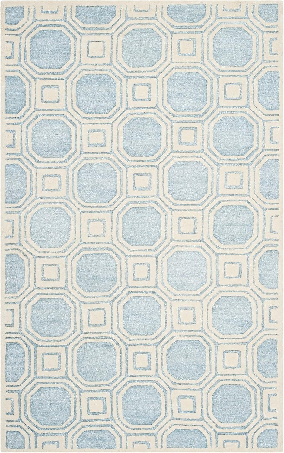 Hand Tufted Geometric Rug