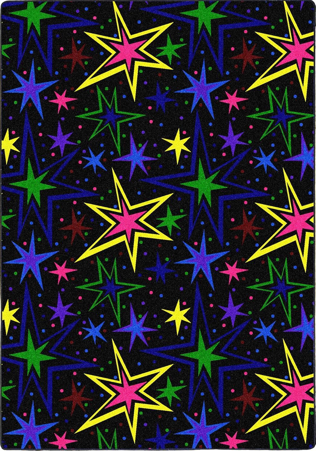 Joy Carpets Kapow Fluorescent Area Rug