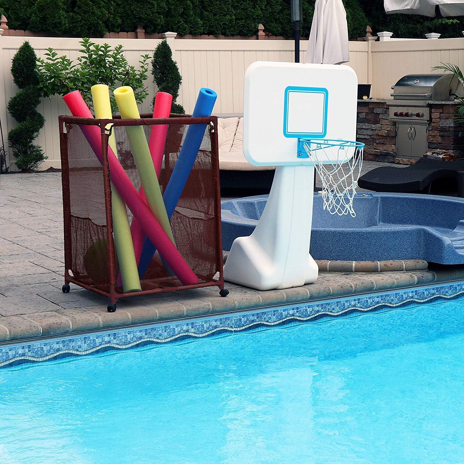 Essentially Yours Essentially Yours 24'' W 0 Gallons Water Resistant Plastic Deck Box with Wheels