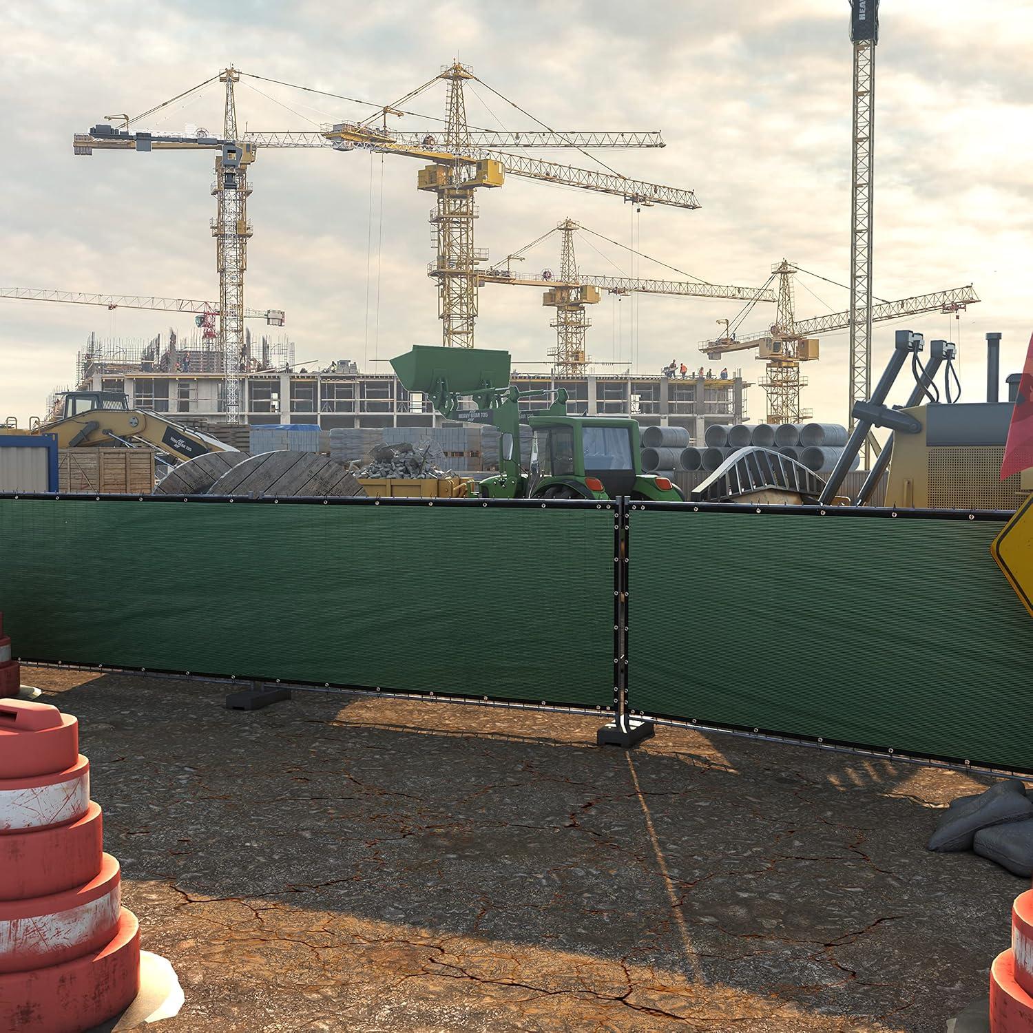 ColourTree Colour Tree Privacy Screen & Windscreen Fabric Cover – Durable Outdoor Fence Protection, UV-Resistant, Easy Installation