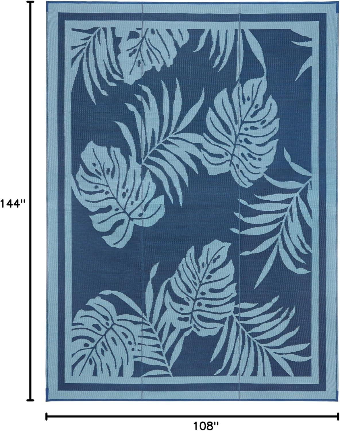 Faulkner FLK-48896 9 x 12 ft. Paradise Mat - Blue