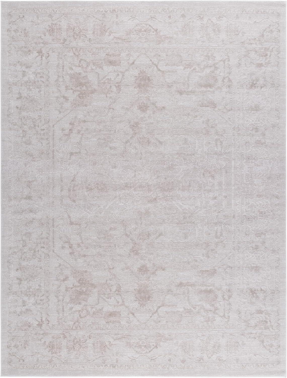 Reflection RFT665 Power Loomed Indoor Area Rug - 12'x18' - Creme/Ivory - Safavieh