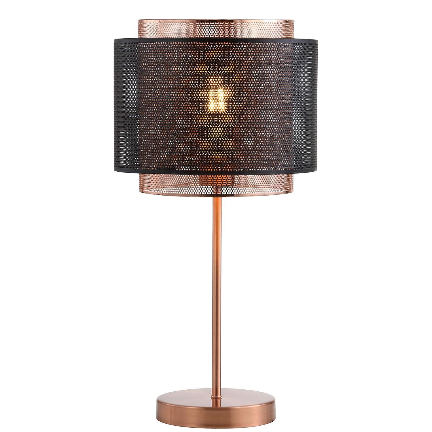 Jonathan Y Lighting Jyl6106 Tribeca 1 Light 20" Tall Led Table Lamp - Copper