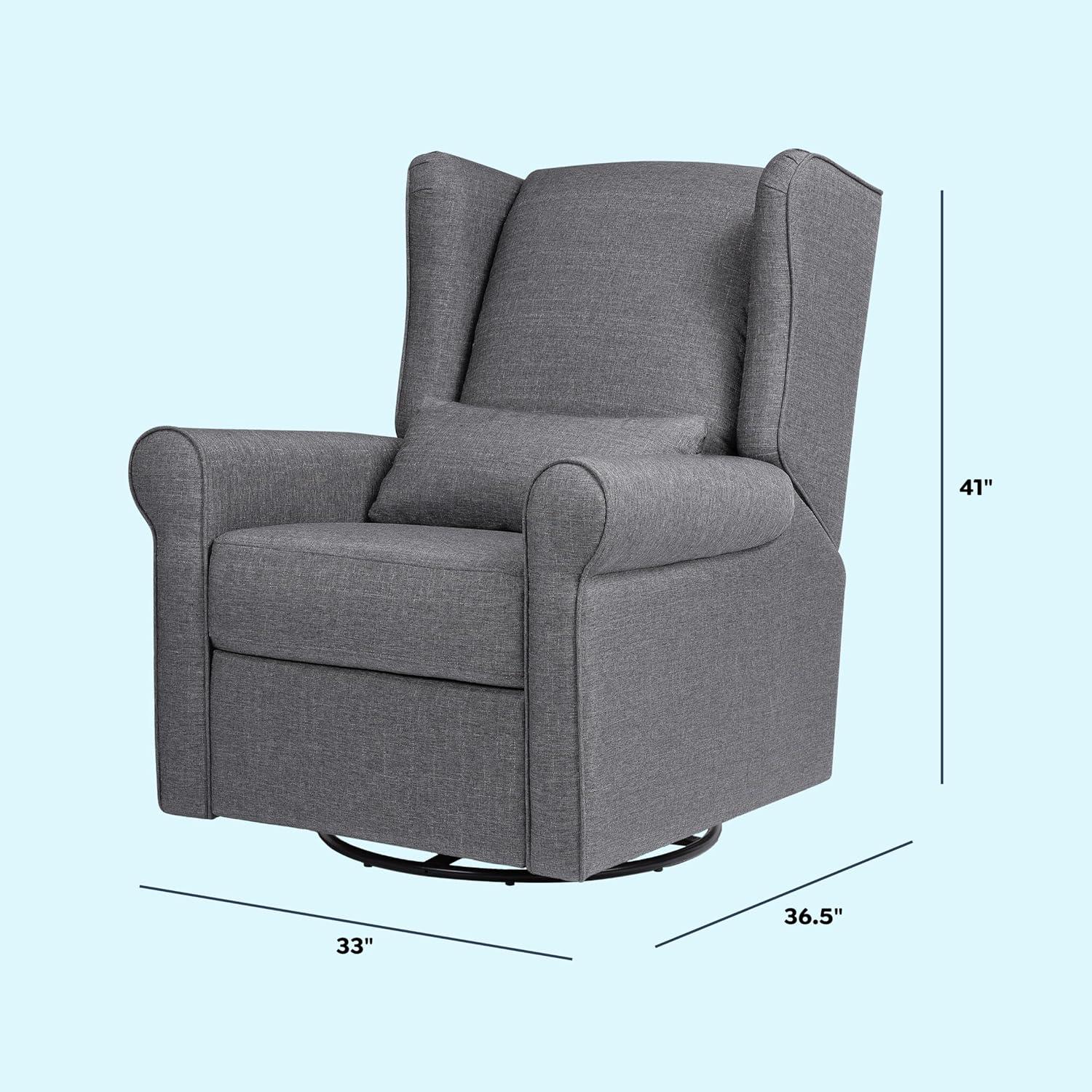 daVinci Hayden Swivel Reclining Glider