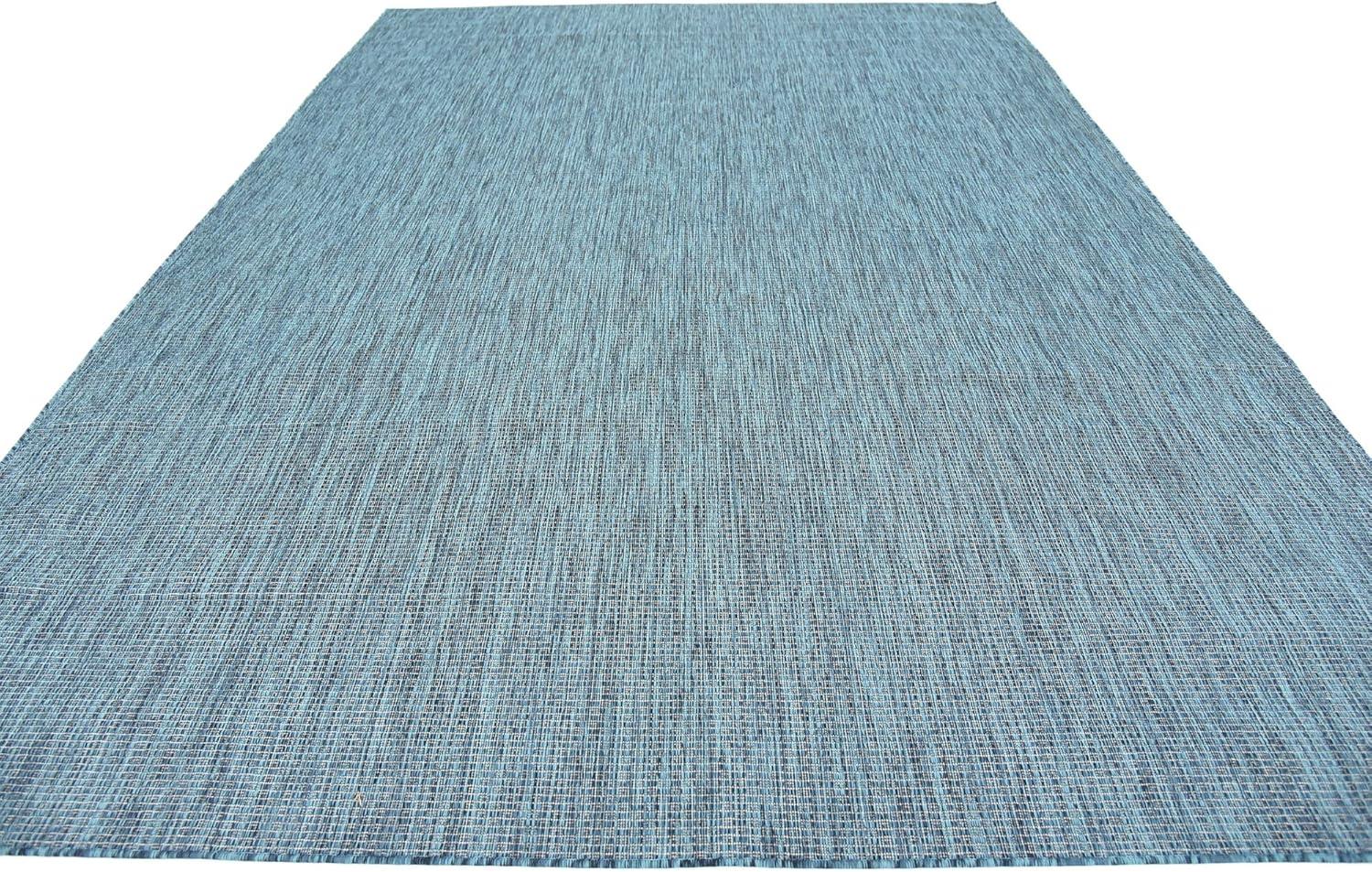 Unique Loom Outdoor Solid Solid Woven Area Rug