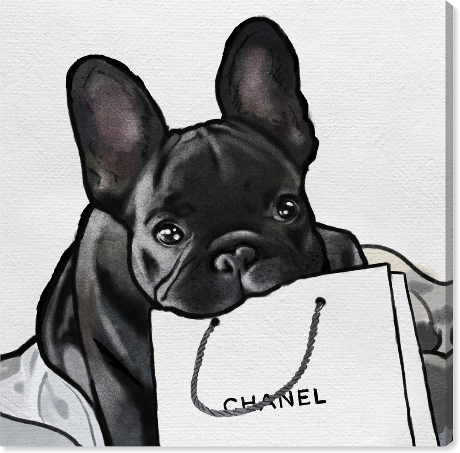 French French French by Oliver Gal - Graphic Art on Canvas
