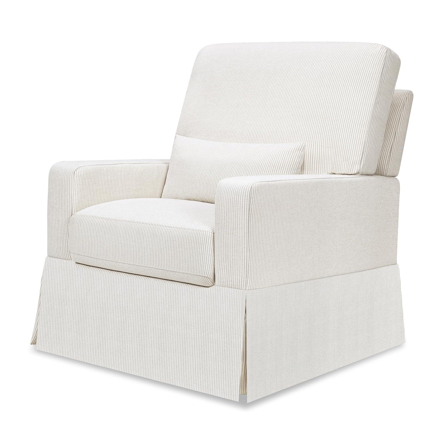 Crawford Upholstered Swivel Glider