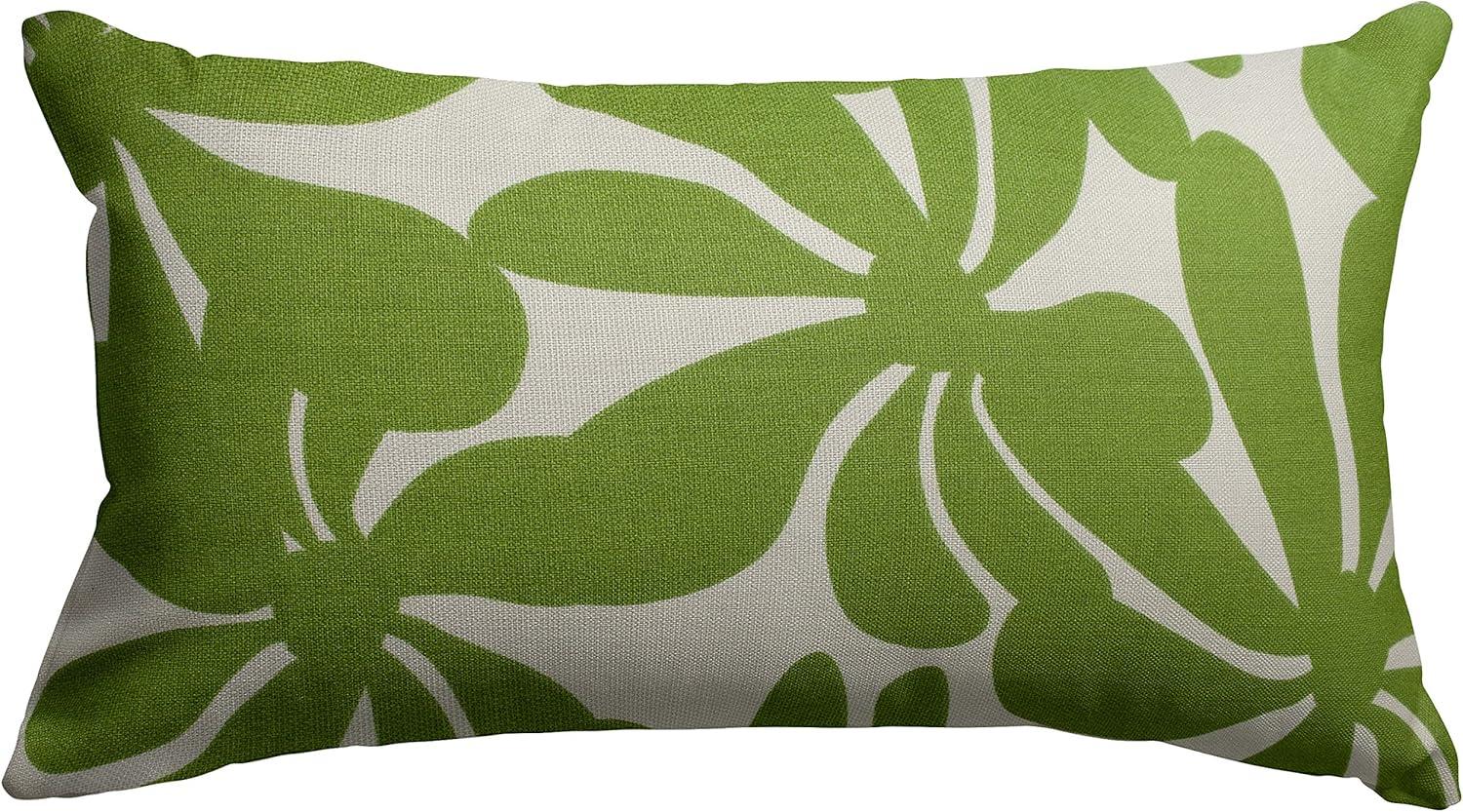 Plantation Floral Indoor/Outdoor Reversible Throw Pillow