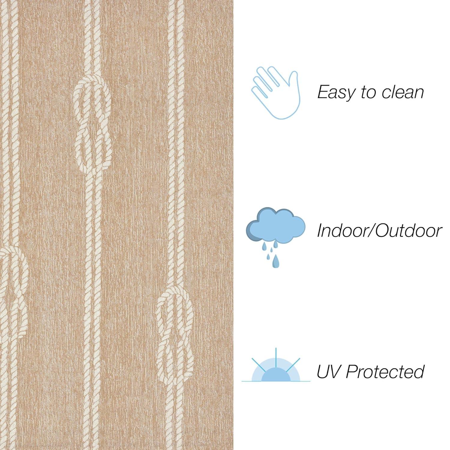 Nautical Rope Outdoor Rug