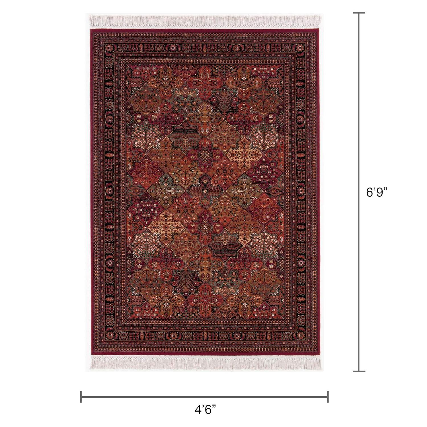 Couristan Kashimar Imperial Baktiari Antique Red Oriental Rug