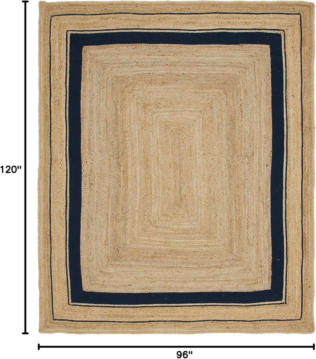 Unique Loom 8' 0 x 10' 0 Gujarat Braided Jute Rectangle Area Rug