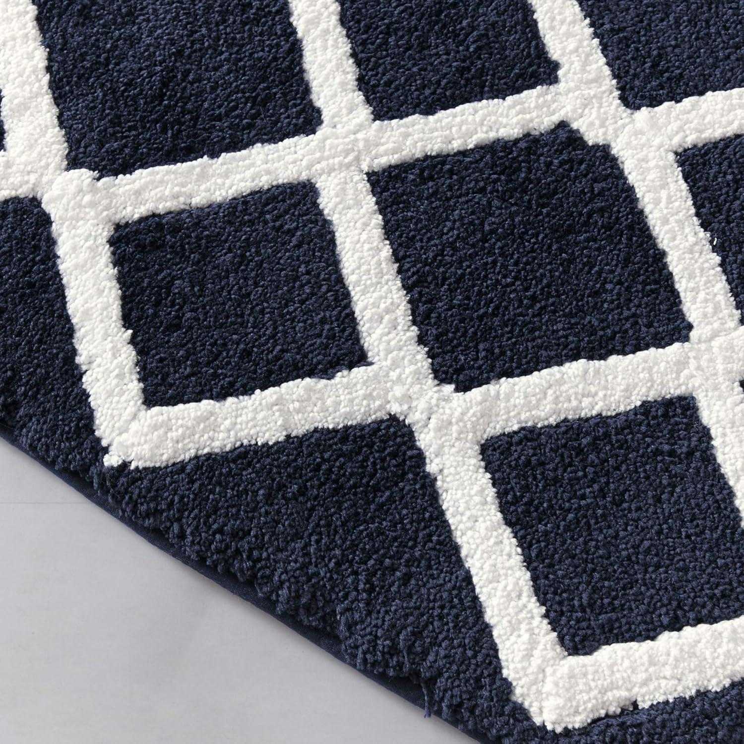 Madison Park Bittman Reversible High Pile Tufted Bath Rug