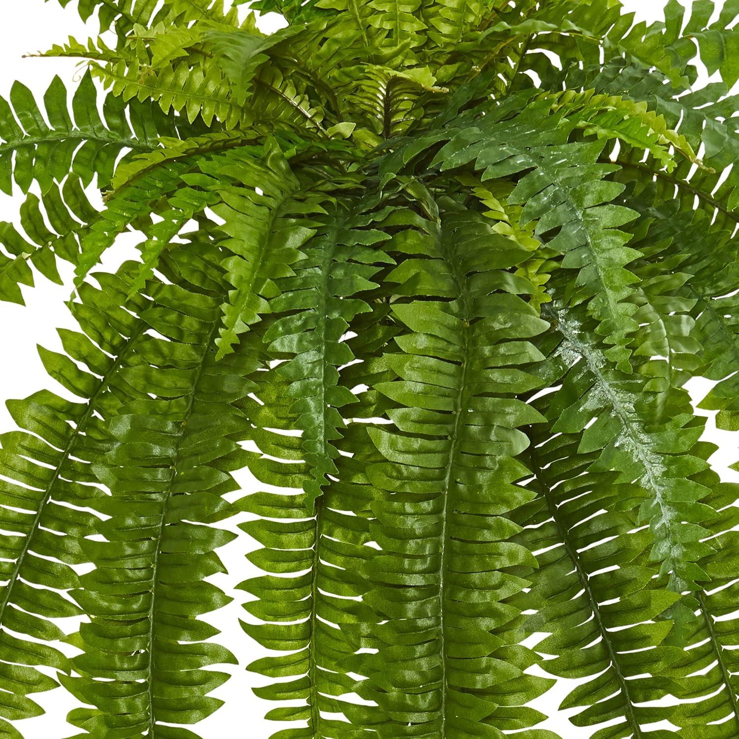 Set of 2 Artificial Boston Fern Plants - Nearly Natural