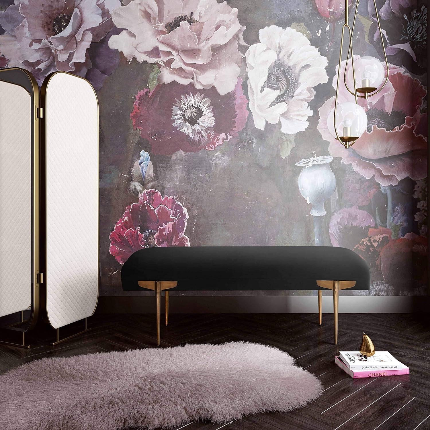 Amplitude 54" Velvet Bench