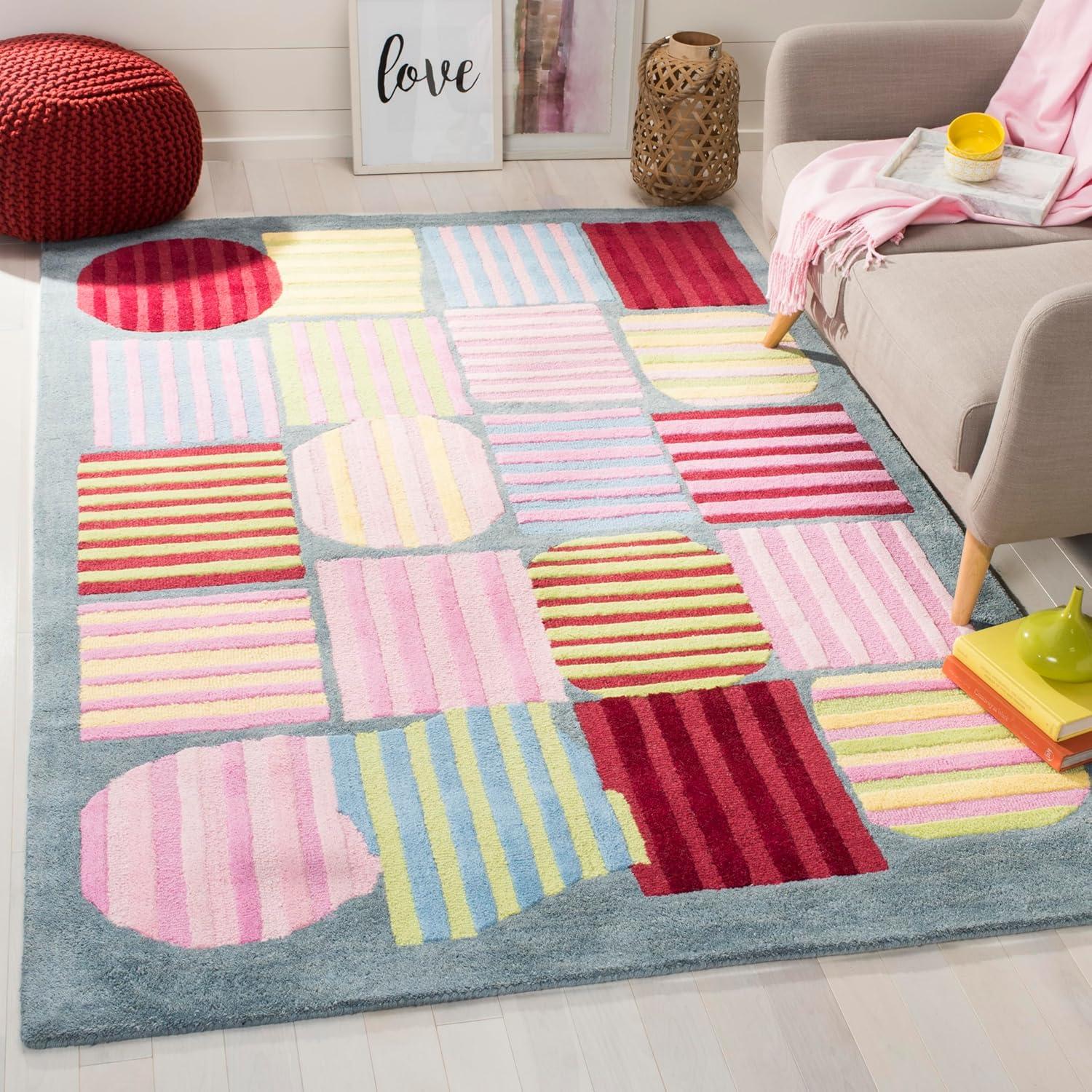 Isabelle & Max™ Kruetzen Kids Hand Tufted 80% Wool And 20% Cotton Rug