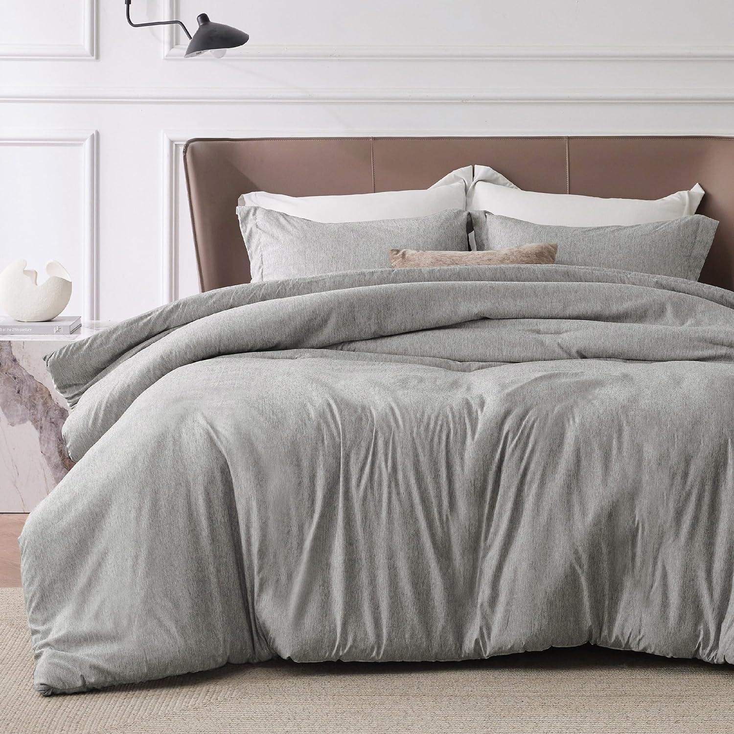 Bedsure Bedsure Cationic Dyed Comforter Set Dorm Bedding