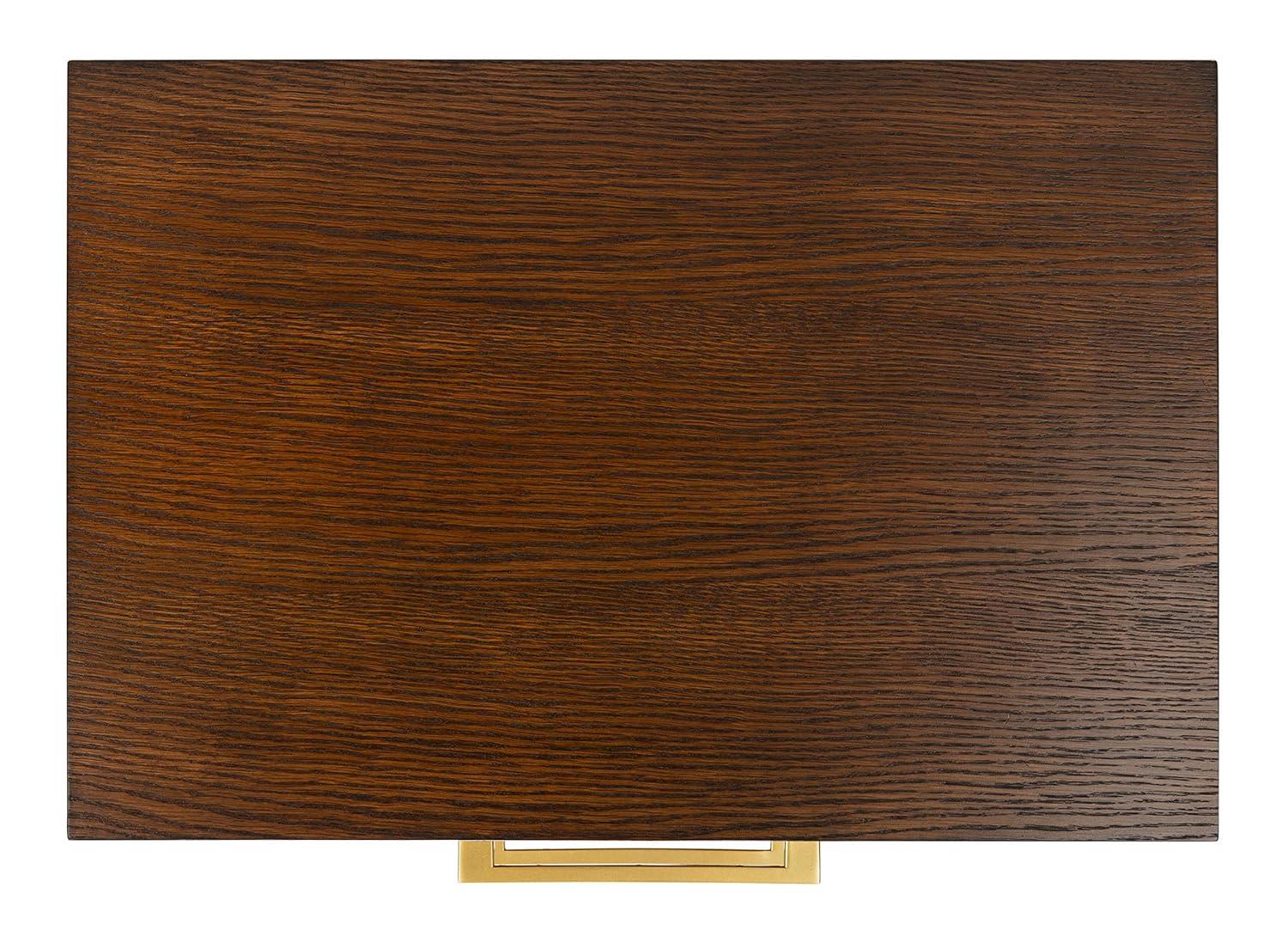 Estelle Nightstand - FOX6262 - Walnut - Safavieh Couture