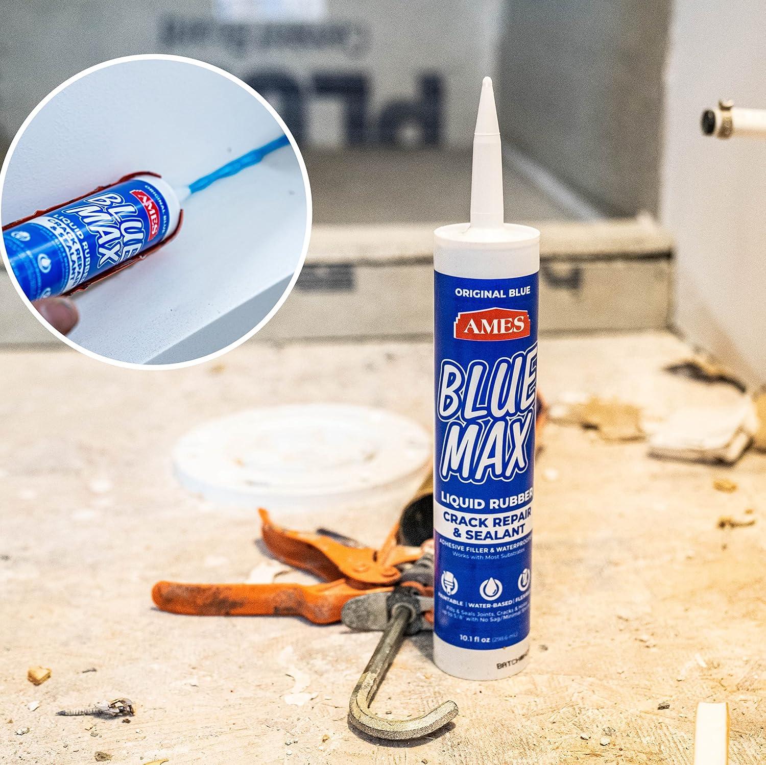 Blue Max 10 oz Blue Liquid Rubber Crack Repair Sealant