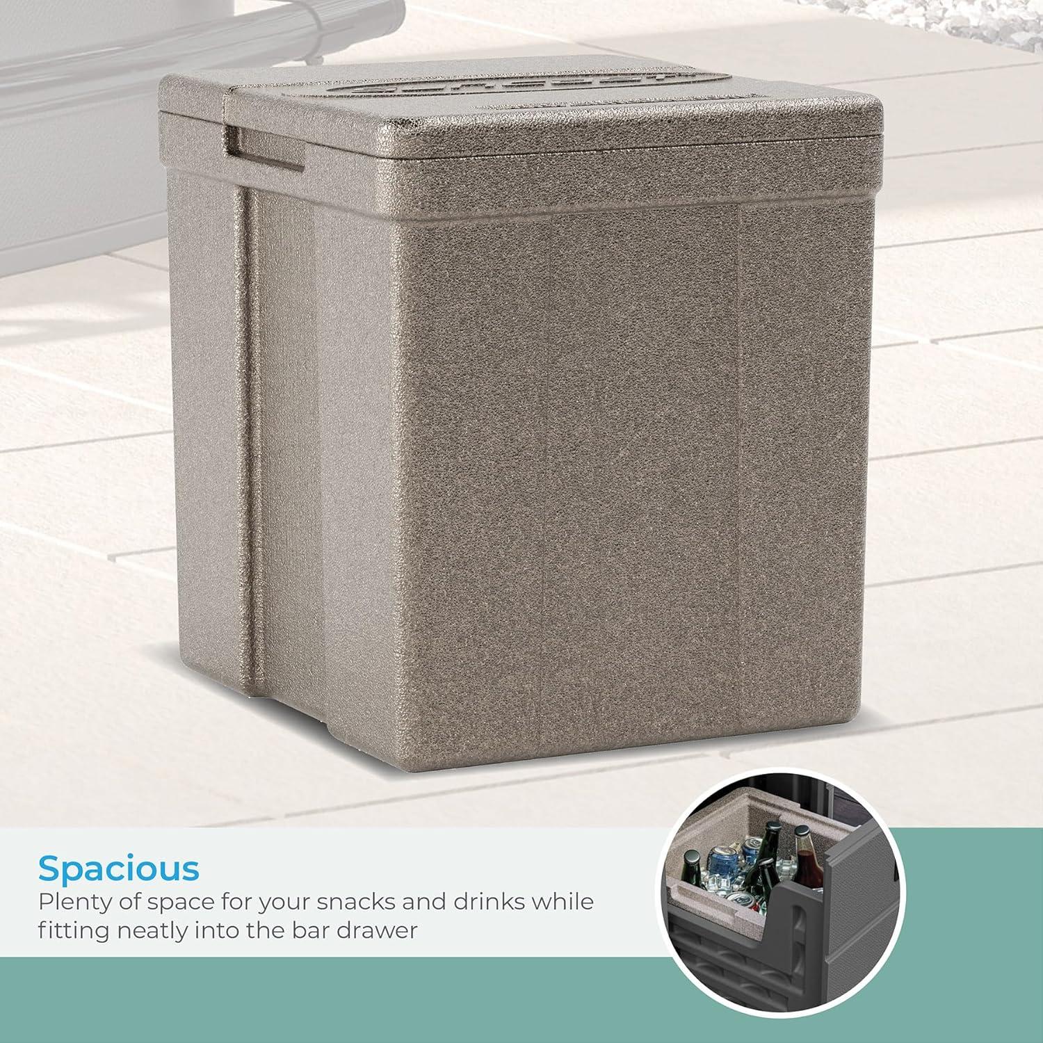 Suncast Suncast 7.94 Quarts Ice Chest in Beige