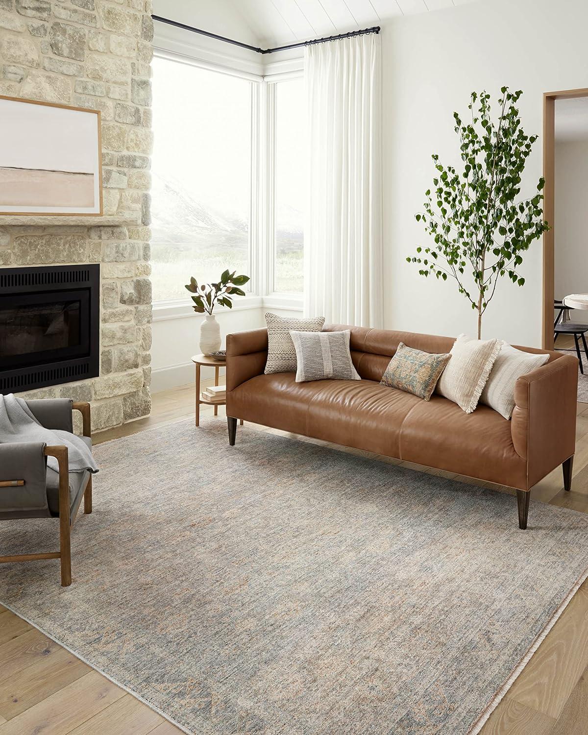 Angela Rose x Loloi Angela Rose x Loloi Blake Sky / Beige Area Rug