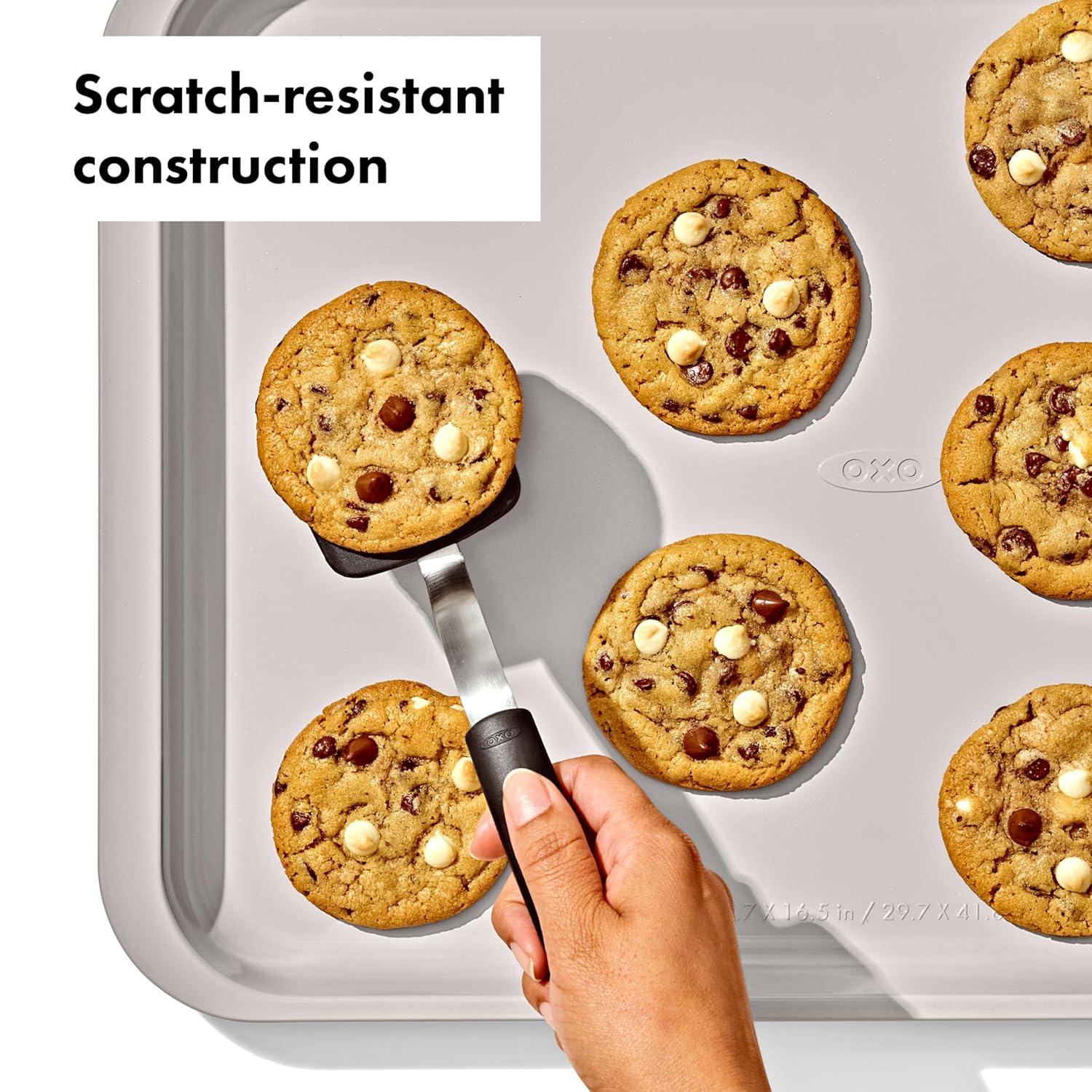 OXO Good Grips Non-Stick Pro Ceramic Coated Metal Bakeware Half Sheet Pan – Storm Blue