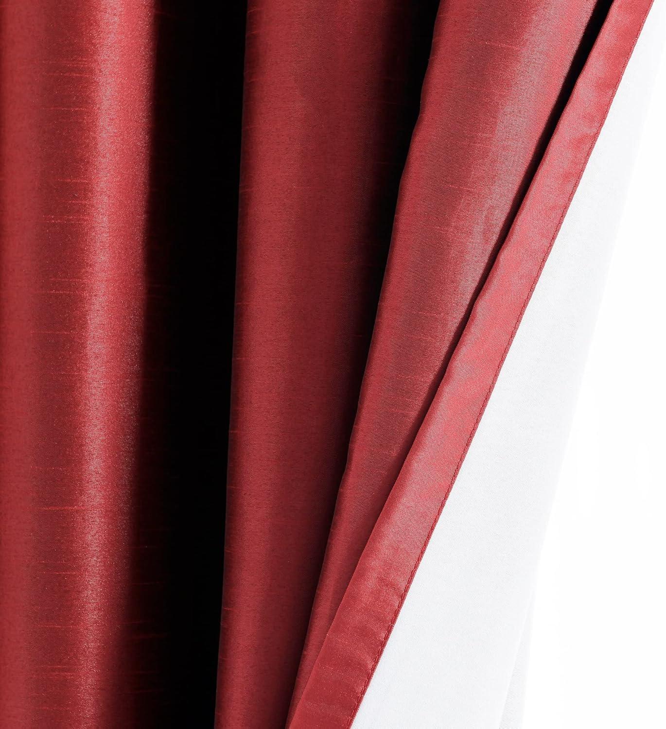 Lush Decor Solid Color Grommet Single Curtain Panel