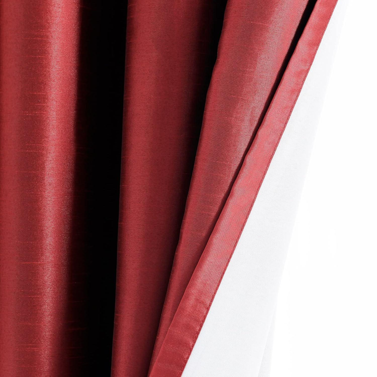 Lush Decor Solid Color Grommet Single Curtain Panel