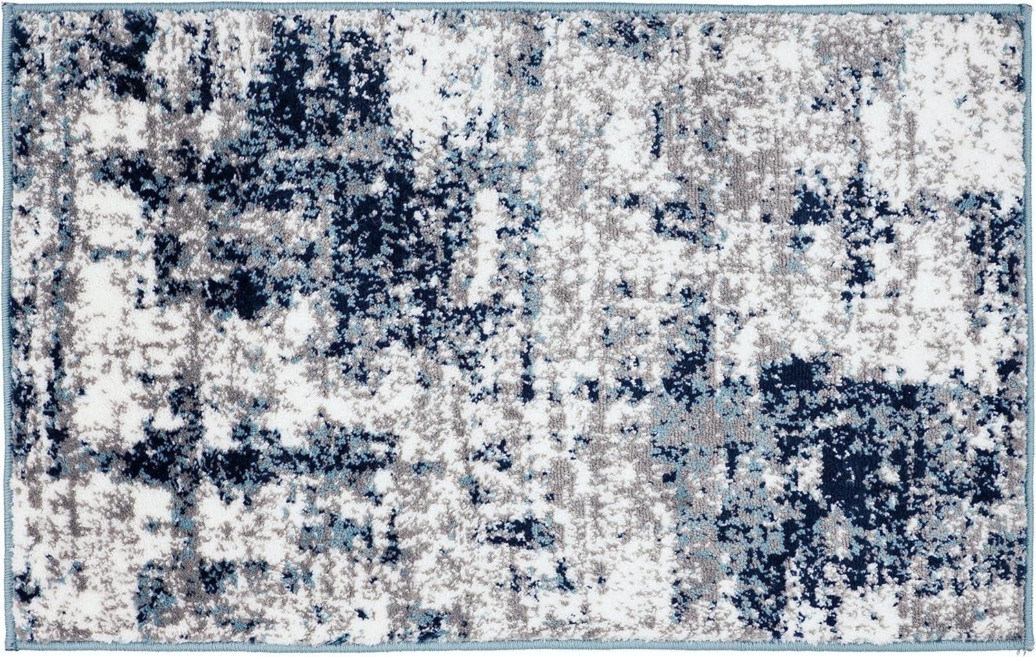 World Rug Gallery Distressed Abstract Area Rug