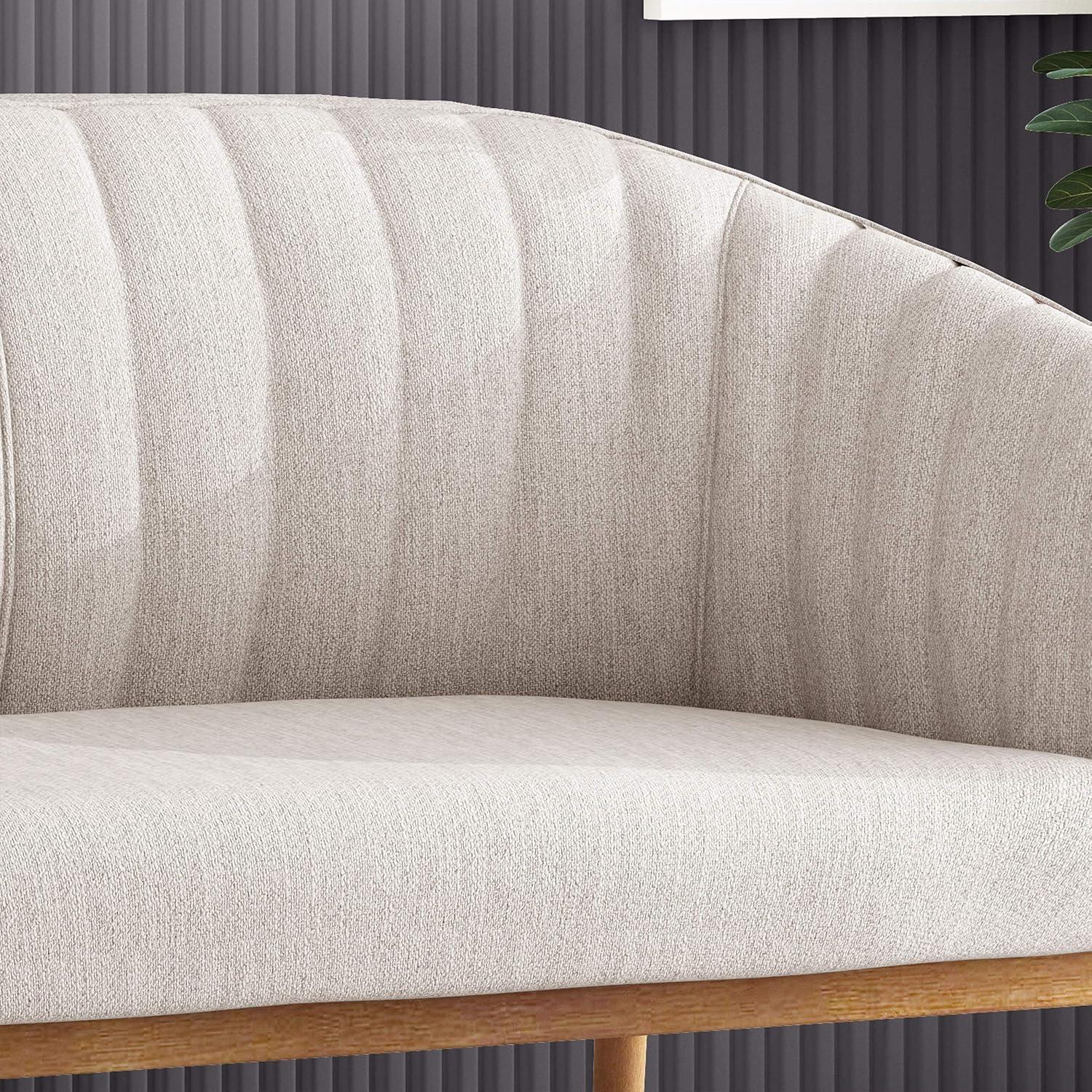 Galena Mid-Century Loveseat Beige - Christopher Knight Home