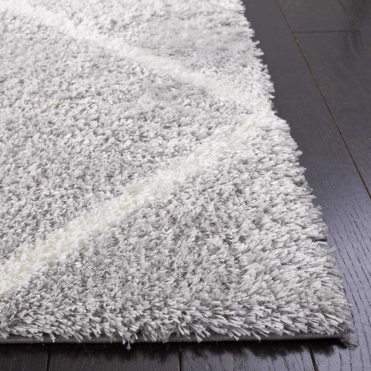 Tahoe Shag THO676 Power Loomed Area Rug  - Safavieh